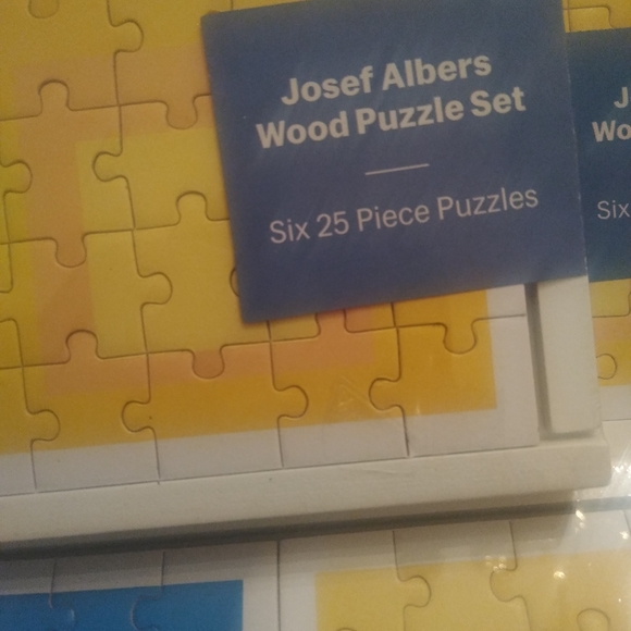 MoMA Josef Albers Wood Puzzle Set - Picture 6 of 6